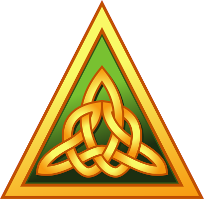Celtic Triangle - Yellow